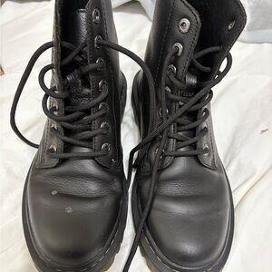 Dr. Martens Black Lace-Up Boots